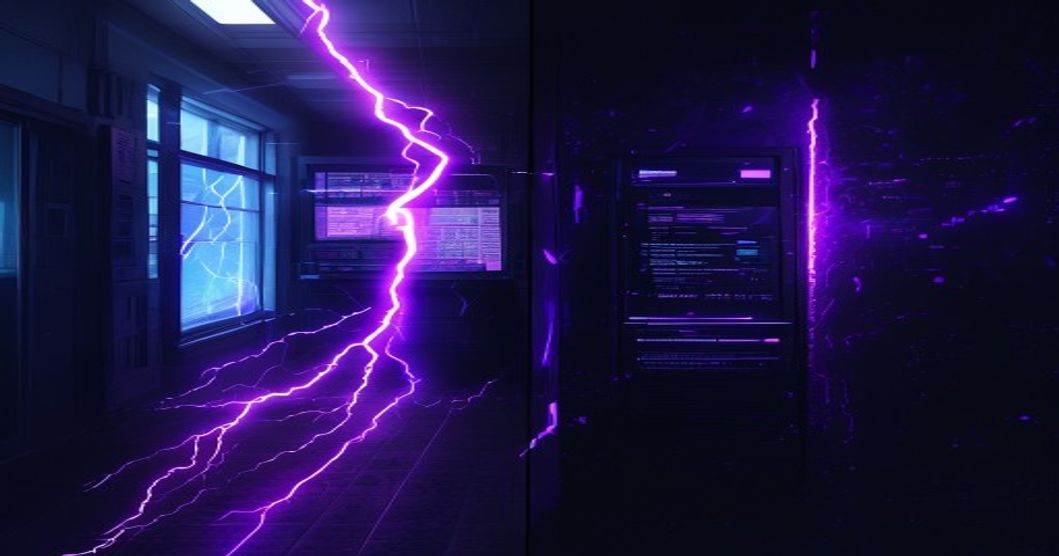 Illustration contrasting PowerShell 7 and Windows PowerShell 5.1 cross-platform shells