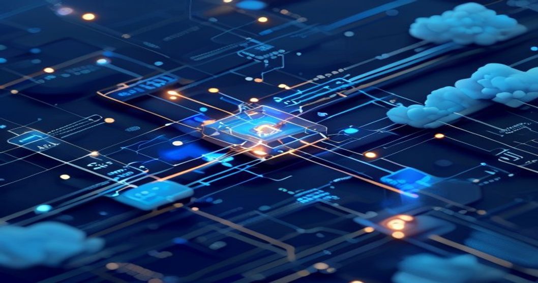 Multiple candidate plans converging into a single adjudication decision node