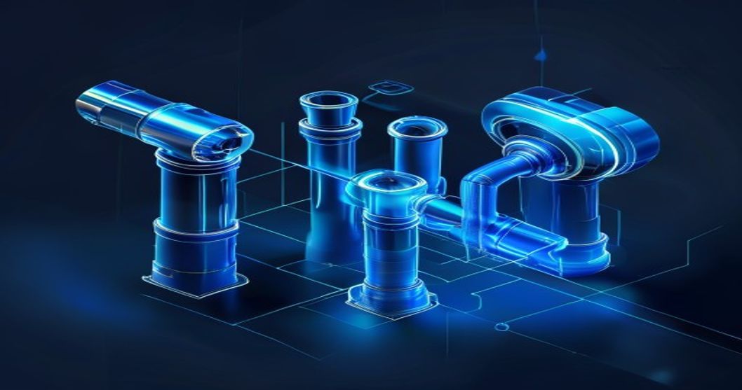 Differently shaped connectors from three providers normalized into one uniform output