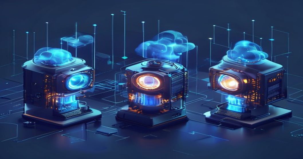 Three independent AI models from different vendors deliberating on the same question