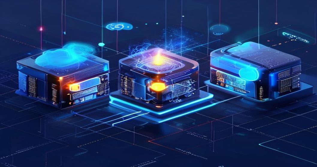 Three distinct AI engines from different vendors proposing answers that converge into one adjudicated decision